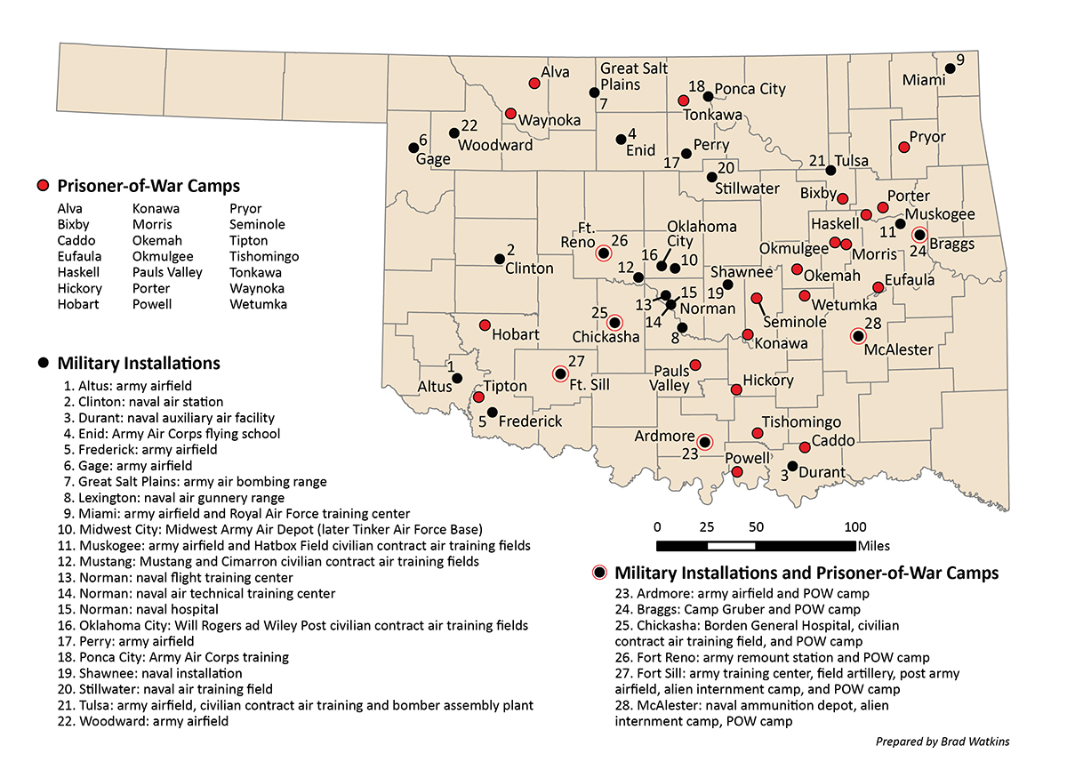 Copy of Map 10.1 WWII Installations and POW Camps Map DFT copy