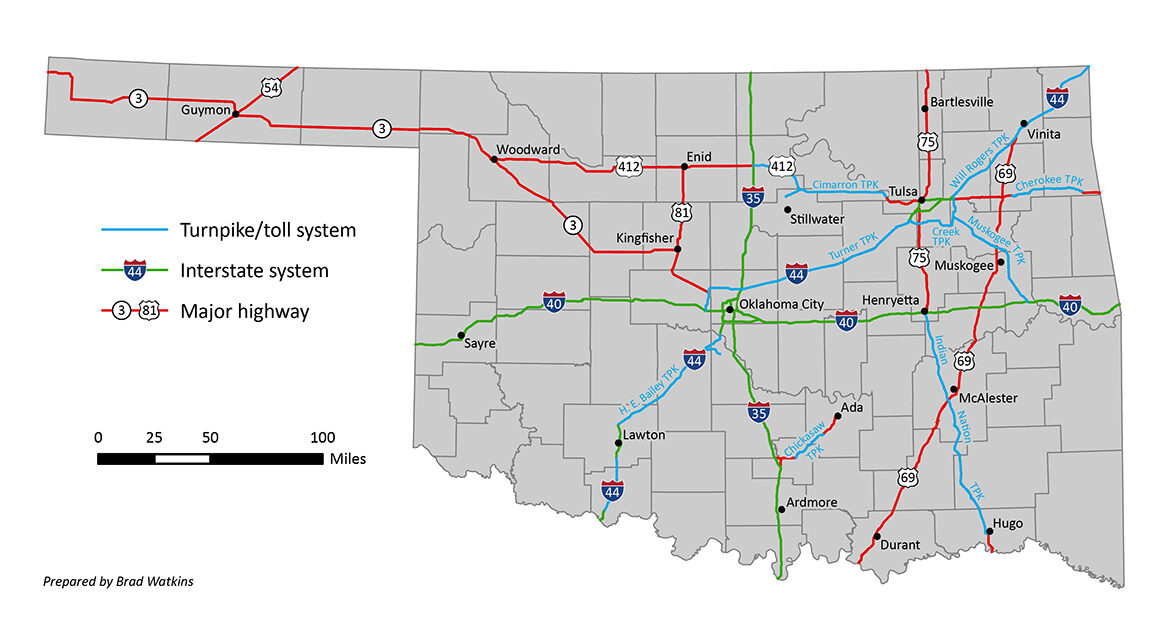 Copy of Map 10.3 Major Highways Systems Map DFT copy