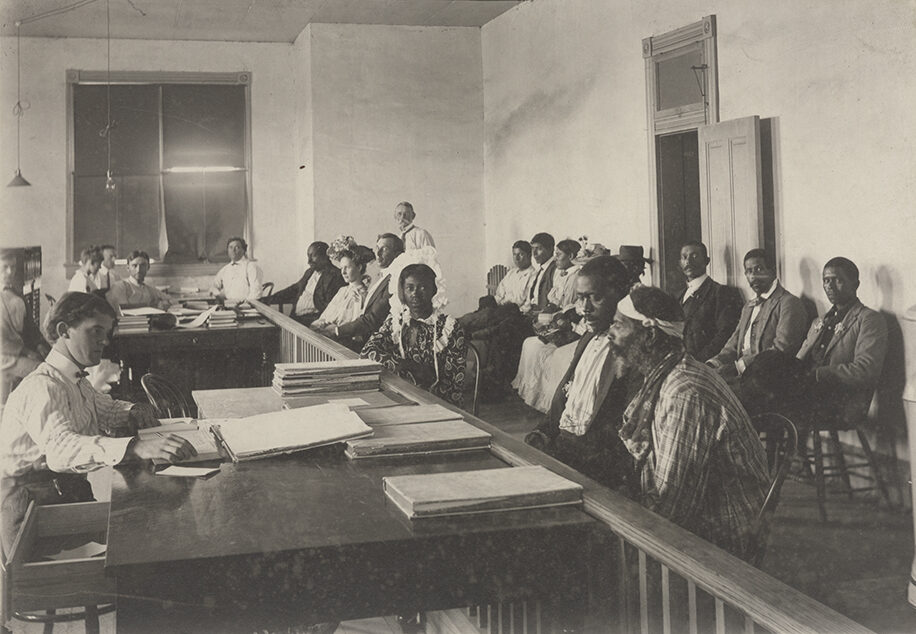 Copy of fig 4.1 Chickasaw Freedmen getting allotments OHS copy