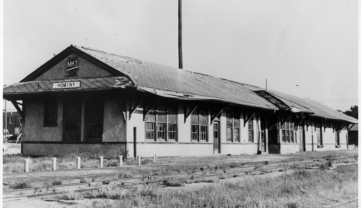 Copy of fig 4.12 MKT Railroad Depot Hominy OK OHS copy