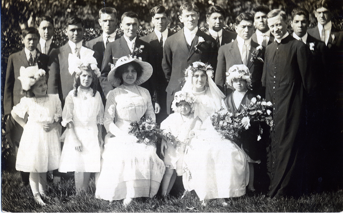 Copy of fig 7.9 Wedding of Jim Thorpe and Iva Miller Carlisle Pennsylvania 1913 OHS copy