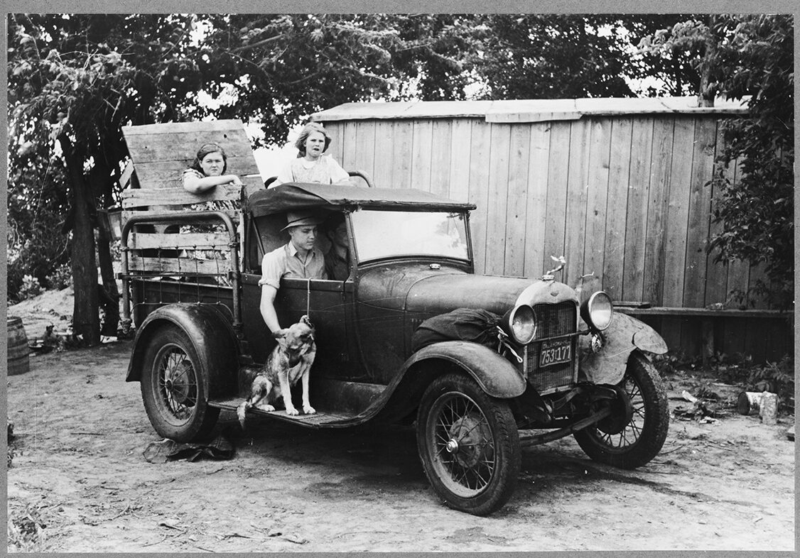 Copy of fig 9.3 Getting ready to depart from home in Oklahoma for the trip to California copy