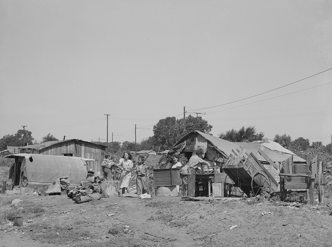Copy of fig 9.4 General view of camp near Mays Avenue. Oklahoma City Oklahoma copy