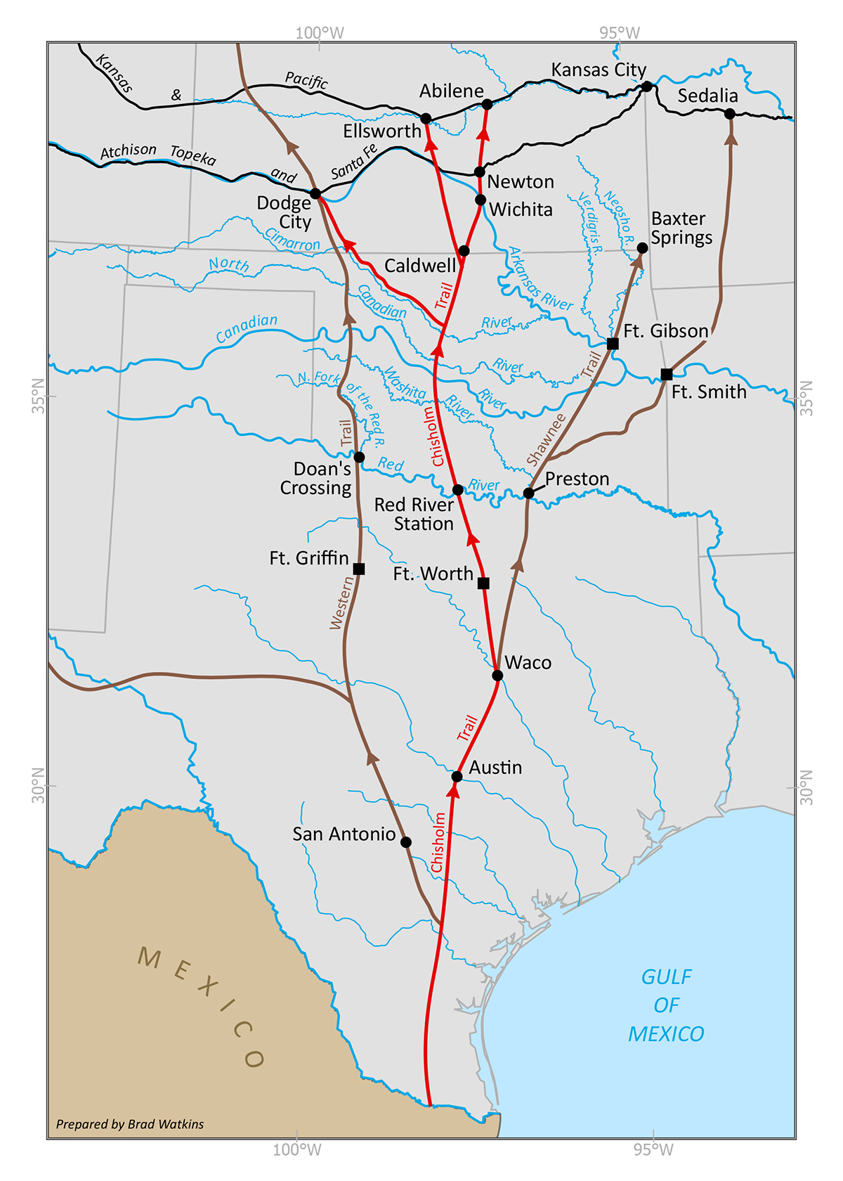 Copy of map 4.5 Cattle Trails Map DFT copy