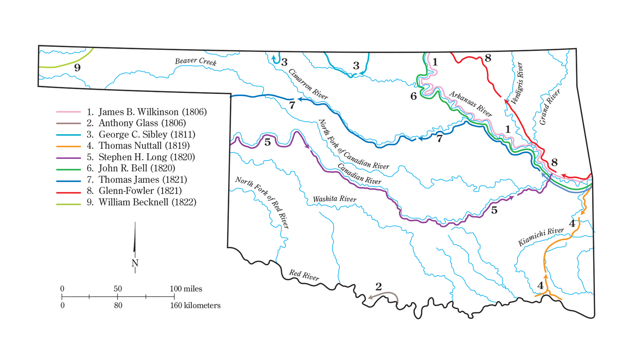 Map 3.1 BG 3 3 American explorers