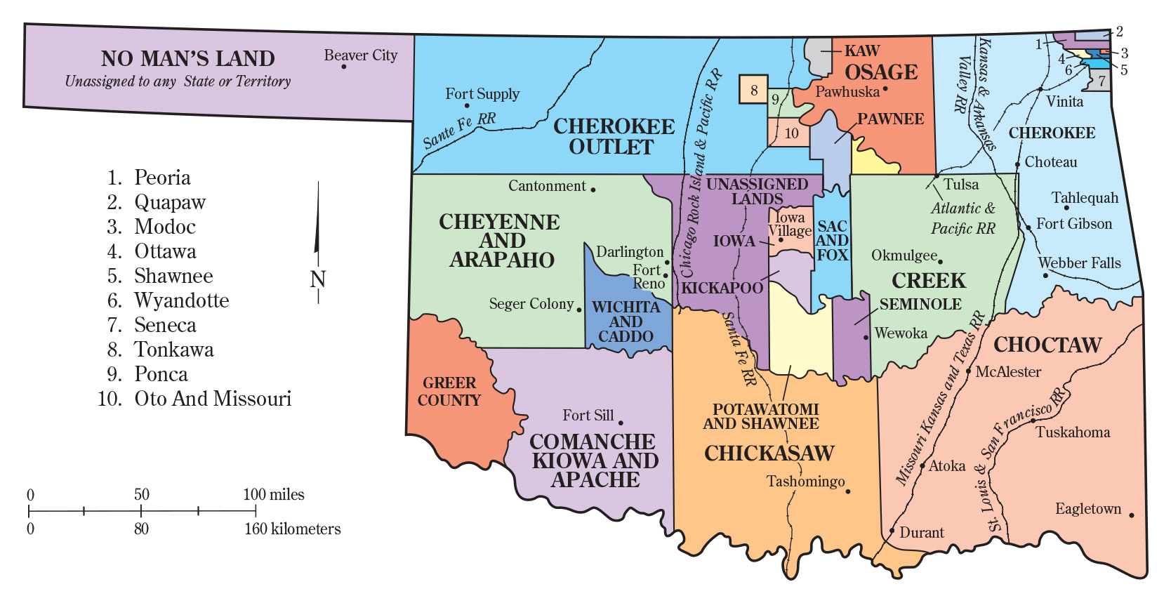 Map 4.1 BG 6 2 Indian Territory 1866